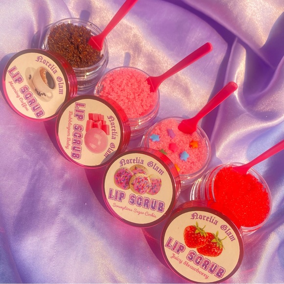 Four Different Flavored Organic Lip Scrubs - Picture 8 of 8